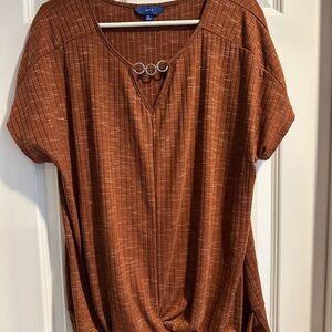Apt. 9 Women's Copper Brown Top